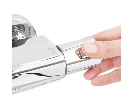 Универсальный смеситель для ванны с термостатом IDDIS Uniterm UNISB02i74WA – изображение 3