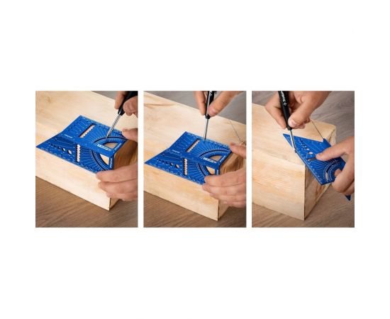 Универсальный алюминиевый угольник для 3D заготовок ЗУБР 7-в-1 34399 – изображение 17