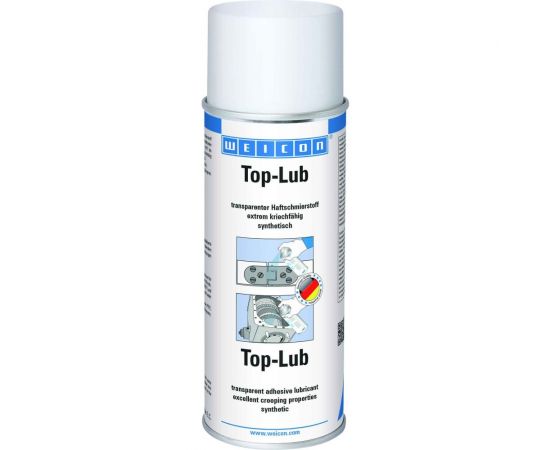 Синтетическая прозрачная адгезивная смазка для механических деталей 400 мл WEICON Топ-Лаб wcn11510400 