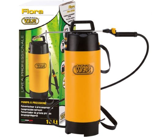 Помповый опрыскиватель со штангой Volpi Flora 10 л Rapid/Get 3385C 