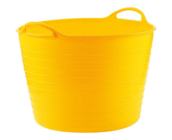 Сверхпрочное гибкое ведро КЭС 28 л, микс цветов 21040008 