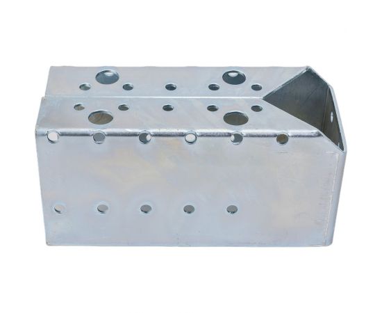 Опора бруса ООО Металлист 140х76х50х2 закрытая, цинк 530651450-010 