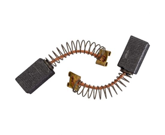 Комплект угольных щеток для электроинструмента Hitachi (пружина, разъем ""мама""), 6.5x7.5x12 мм, 2 шт COFRA SDH-34641 