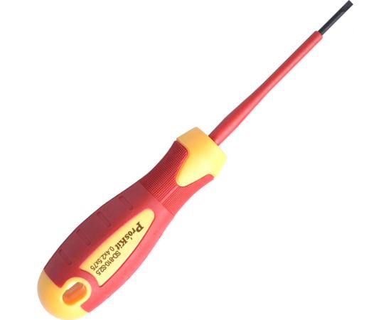 Диэлектрическая отвертка ProsKit SD-810-S2.5, аналог SD-800-S2.5, 1000 В, - 2.5x75 С00040182 