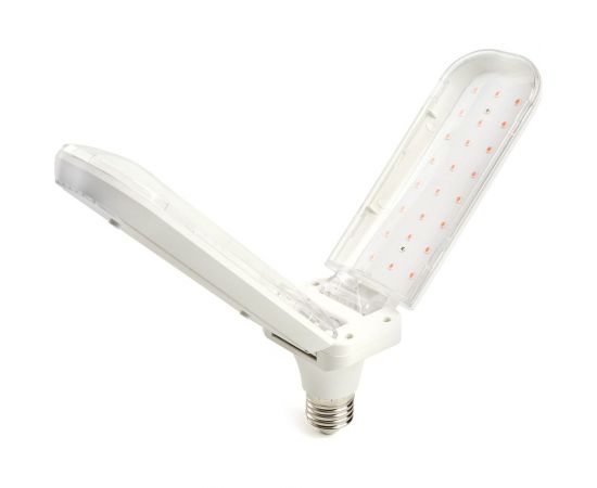 Светодиодная лампа FERON 2-х лепестковая LB-7000 E27 20W красно-синий спектр, 48443 – изображение 5