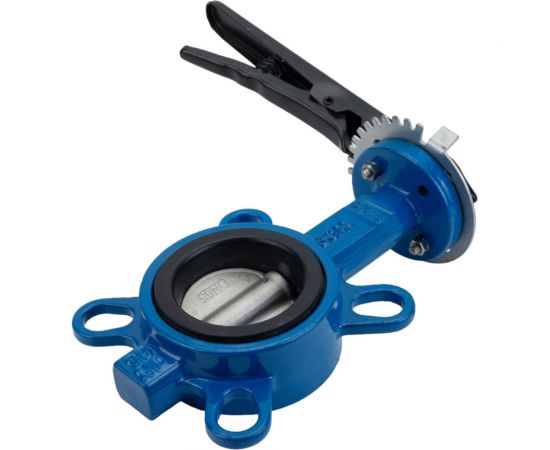 Повротный затвор DN.ru WCB-316L-EPDM Ду65 Ру16, углеродистая сталь, EPDM, с ручкой D050-02064 – изображение 3