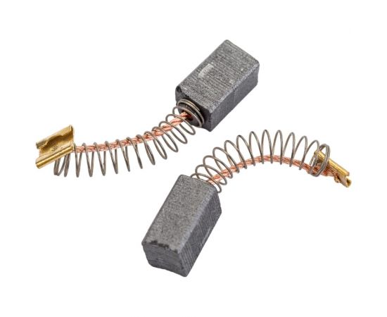 Комплект угольных щеток для электроинструмента Hitachi (пружина, разъем ""мама""), 6.5x7.5x12 мм, 2 шт COFRA SDH-34641 – изображение 4