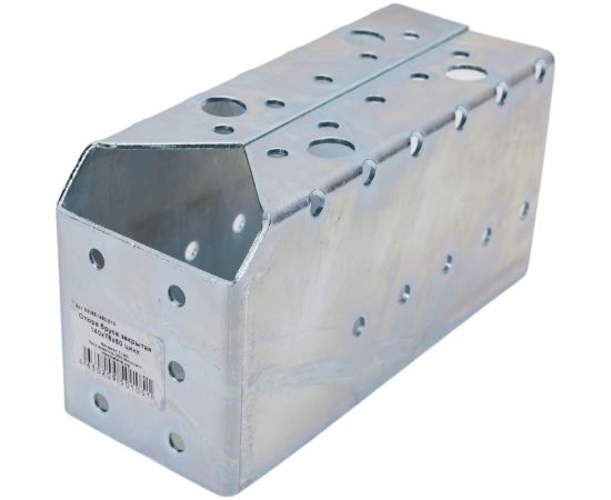 Опора бруса ООО Металлист 140х76х50х2 закрытая, цинк 530651450-010 – изображение 4