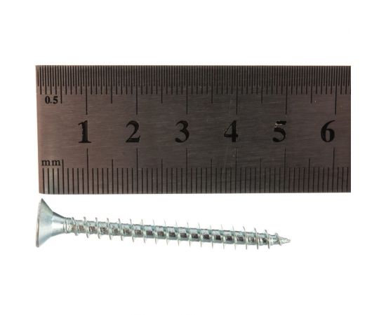 Саморез Tech-Krep ШУц 5,0х50 потайная головка 8 шт, пакет 102448 – изображение 3