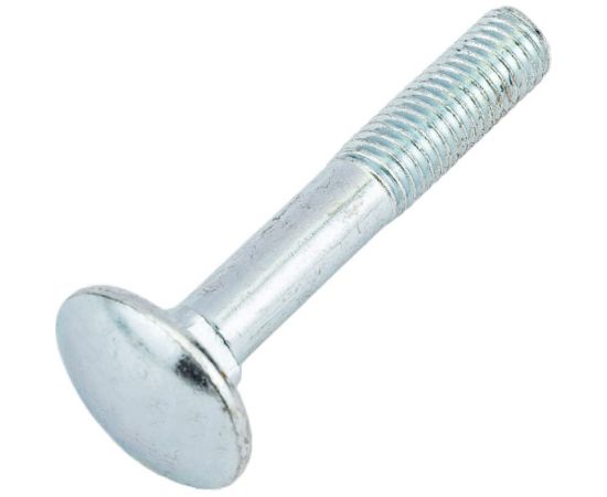 Мебельный болт с гайкой Невский Крепеж DIN 603, оцинк., М8x50, 4 шт. 801064 – изображение 4