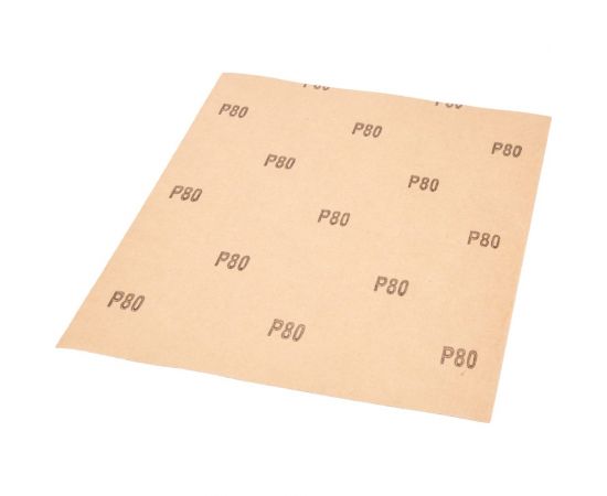 Шлифлист 230x280 мм, Р80, 5 шт Gepard GP5011-80 – изображение 3