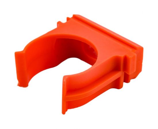 Крепеж-клипса ЭРА оранжевый, для трубы d-20 мм, 10 шт. Б0051807 – изображение 3