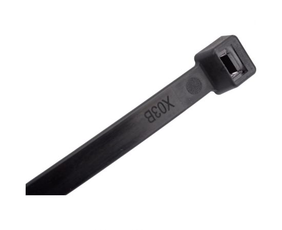 Нейлоновый хомут DKC 7.6х300 черный 100шт 25326SR – изображение 3