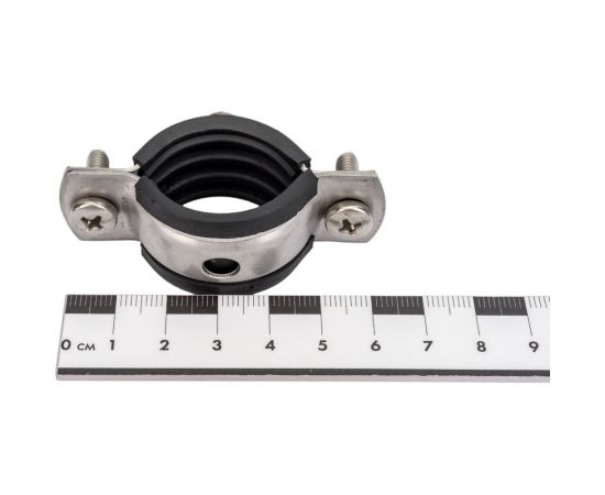 Трубный нержавеющий хомут MGF 3/4" М8 (25-30 мм) 2-31-8-2-25-30 – изображение 2