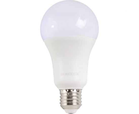 Светодиодная лампа Eurolux LL-E-A70-20W-230-6K-E27 груша, 20Вт, холодный, Е27 76/2/77 – изображение 2