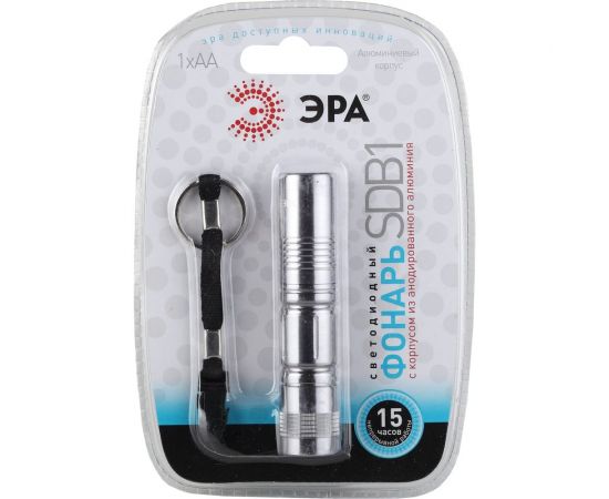 Светодиодный ручной фонарь ЭРА SDB1 на батарейках туристический карманный 1хАА C0027253 – изображение 2