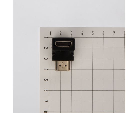 Аудио переходник REXANT (гнездо HDMI - штекер HDMI), угловой, (1шт.) 06-0176-A – изображение 4