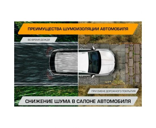 Уплотнительная лента / антискрип JUMBO acoustics шумоизоляция 1.5 1 шт. D01501R1 – изображение 4