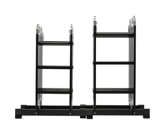 Лестница-стремянка 4x5 трансформер WORKY profi black, высота 5.9 м ARD257739 – изображение 4