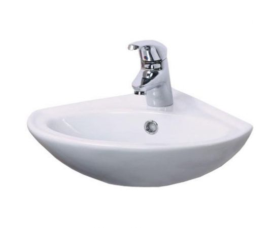 Умывальник угловой Sanita Веер 36 УП Белый, ВКС 00021026 