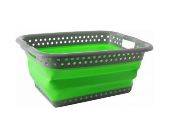 Складная большая корзина BRADEX 37л, зеленая TD 0537 