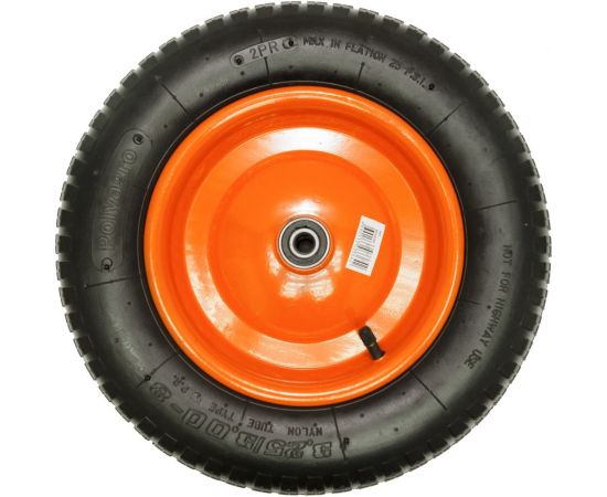 Колесо для тачки 1-колесной (3.25/3.00-8) втулка 12 мм POLYAGRO 8050099 