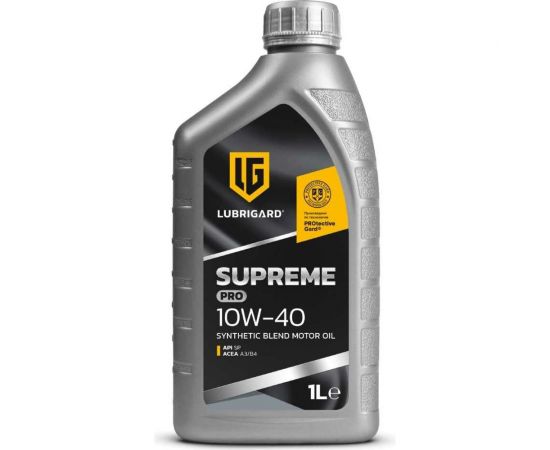 Моторное масло lubrigard SUPREME PRO 10W-40, 1 л LGPSPM1040CH12 