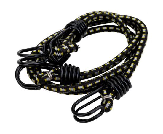 Крепежный шнур STAYER резиновый 60 см c двойным стальным крюком 2 шт 40506-060 