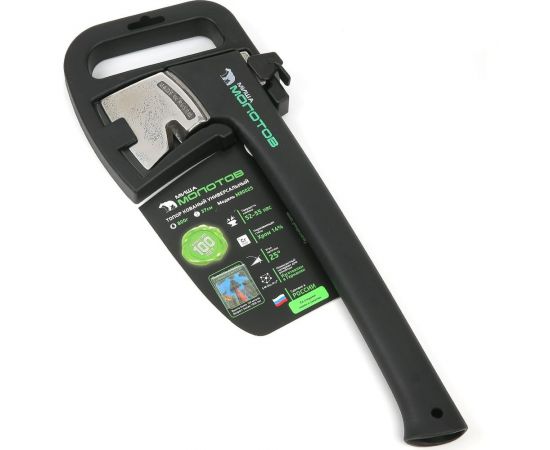 Универсальный топор со следами ковки и закалки Миша Молотов М80025К 