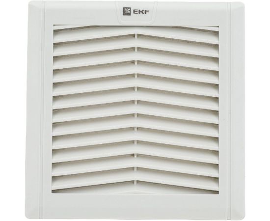 Решетка вентиляционная с фильтром PROxima (124x124 мм; IP54) EKF SQEXF52 