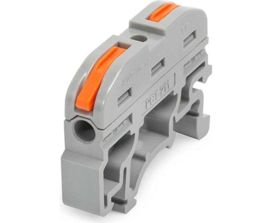 Проходная клемма КВТ СМК 222-2411 на DIN-рейку 87640 