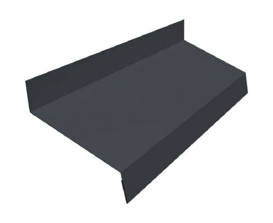 Отлив СТД ПетроСтрой 120 серый STD_MSK_00183 