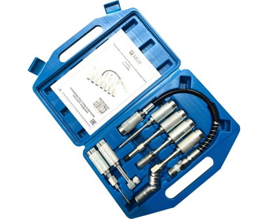 Адаптеры для нагнетателя густой смазки AE&T 7 шт., в кейсе TA-G5209 – изображение 9