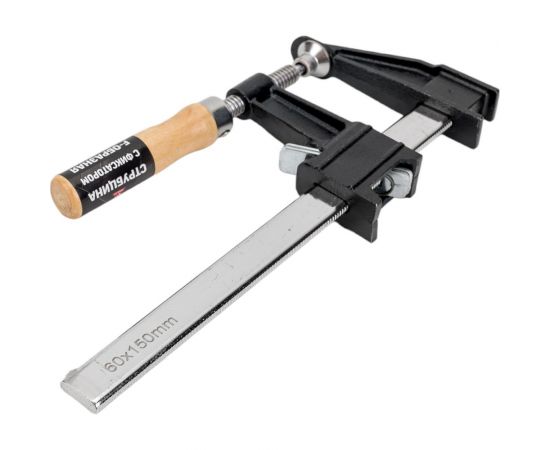 Струбцина TOOLAS F-образная, 150x60 мм 00003671 – изображение 4