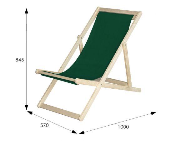 Шезлонг Мебелик 7768 – изображение 11