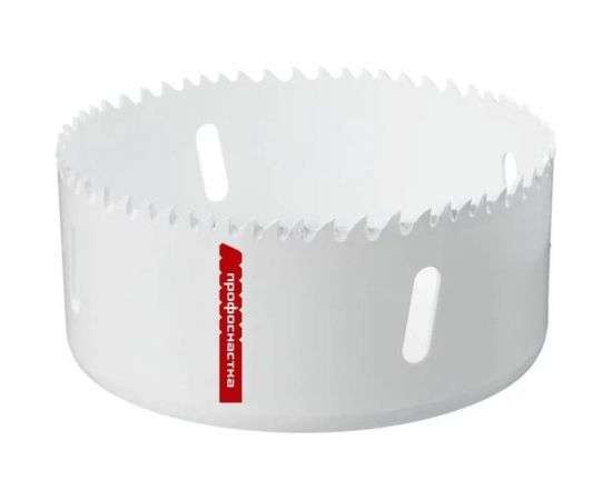 Коронка биметаллическая крупный зуб (111 мм, 38 мм, HSSE, М42) №098 Профоснастка 80101098 – изображение 3