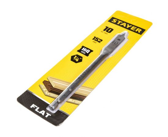 Сверло перьевое по дереву FLAT 10 мм Stayer 2950-10_z01 – изображение 3