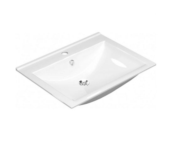Раковина встраиваемая накладная для ванной LAPARET Sinergia 70 см х9999288058 – изображение 5