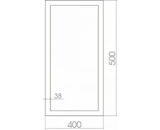 Зеркало mixline Мелодия 400х500 537411 – изображение 3