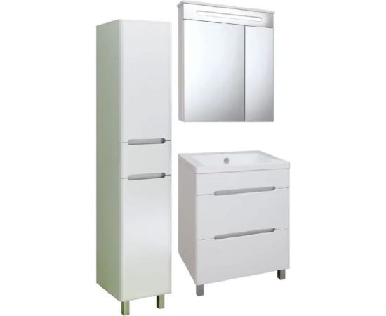 Пенал RUNO Парма 35 правый, с корзиной для белья УТ000002867 – изображение 3