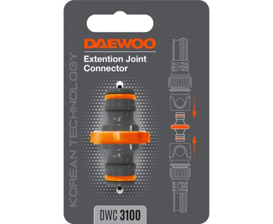 Двухсторонний коннектор (1/2""-3/4""; 13 мм-19 мм) DAEWOO DWC 3100 – изображение 2