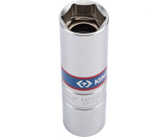 Головка свечная шестигранная 1/2""DR, 16 мм, магнитный фиксатор KING TONY 466516C – изображение 4