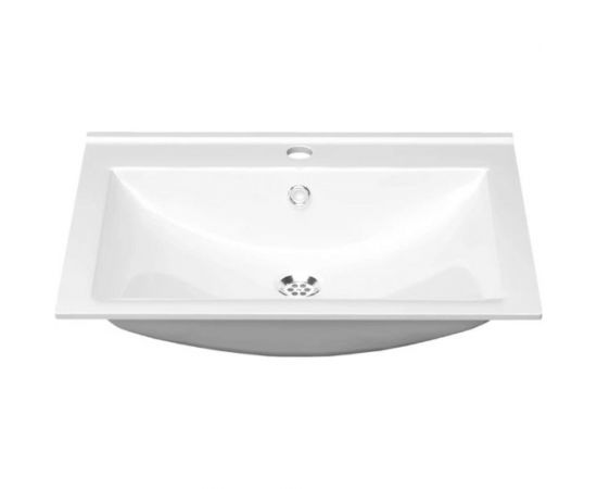 Раковина встраиваемая накладная для ванной LAPARET Sinergia 70 см х9999288058 – изображение 4