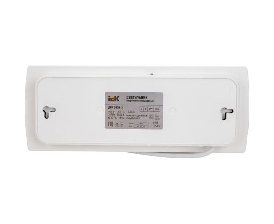 Аварийный светильник IEK ДПА 5030-3, NI-CD, постоянного действия, 3 часа, IP20, LDPA0-5030-3H-K01 – изображение 3