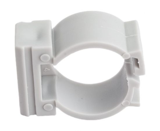 Крепеж-клипса для трубы D20 мм с фиксатором TDM SQ0405-0102 – изображение 4