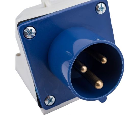 Стационарная вилка EKF PROxima 513, 2Р+РЕ, 16А, 220В, IP44, SQ ps-513-16-220 – изображение 2