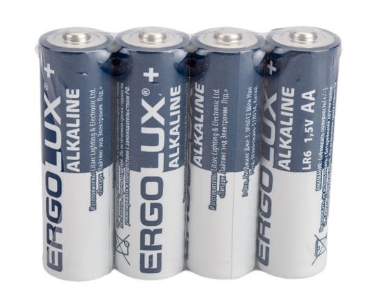 Батарейка Ergolux LR6 Alkaline BOX40 (ПРОМО, LR6 BOX40,1.5В) 14673 – изображение 3