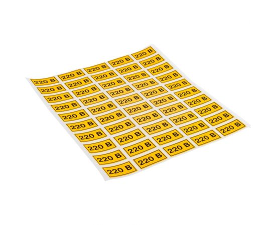 Символ 220В TDM 15х50мм SQ0817-0009 – изображение 2