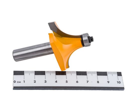 Фреза кромочная калевочная (50.8х25 мм; R19 мм; хвостовик 12 мм) Энкор 46239 – изображение 2