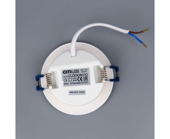 Встраиваемый светильник Citilux Акви влагозащищенный Белый CLD008010 – изображение 4